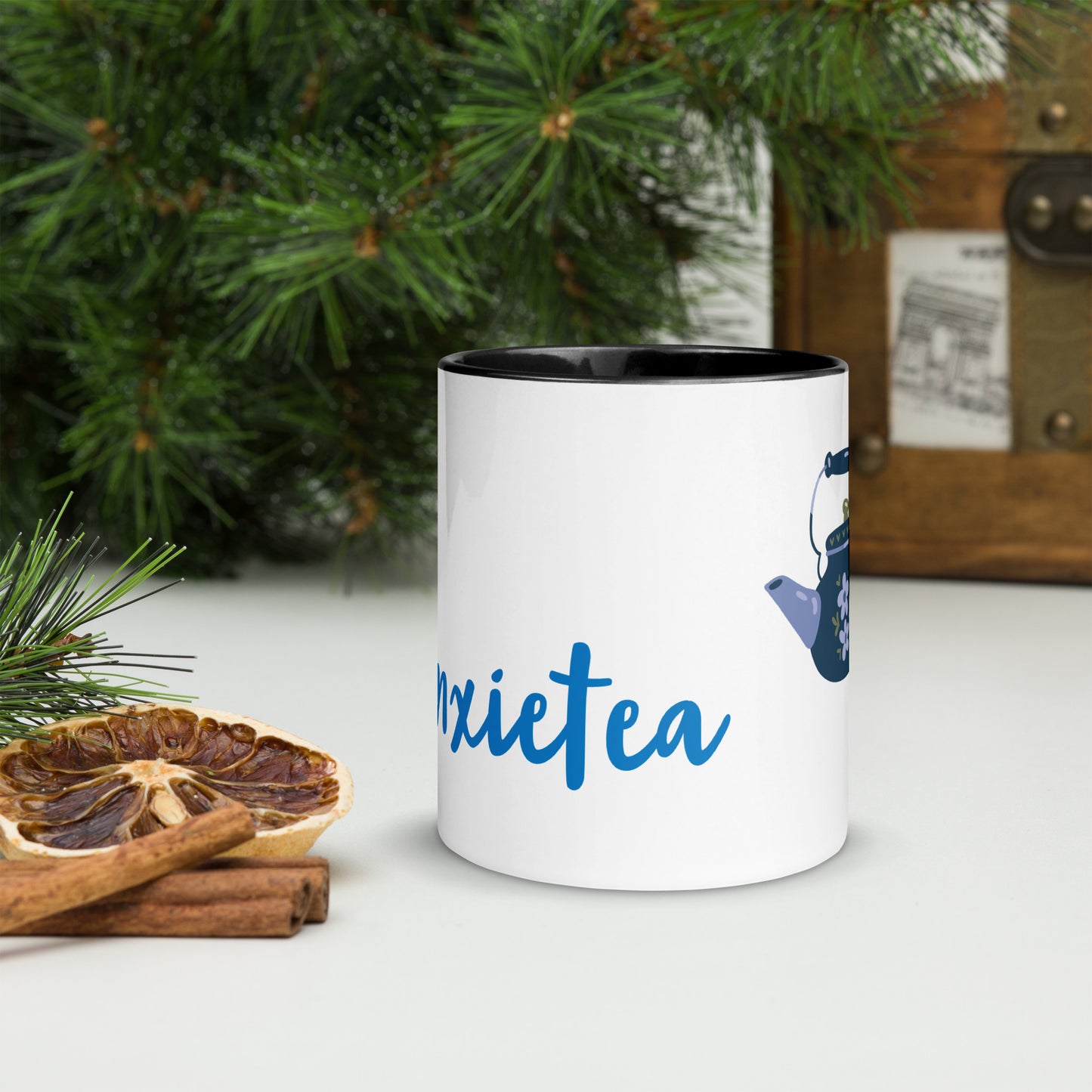 Anxietea Mug with Color Inside